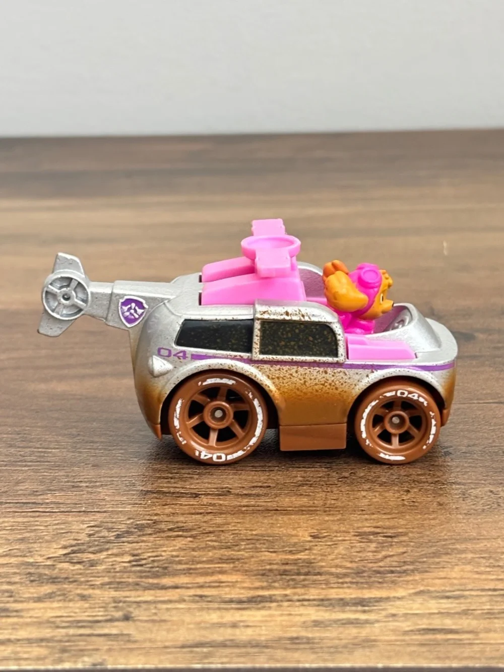 Paw Patrol True Metal Skye Off Road Die Cast Vehicle Muddy Car Toy Plane